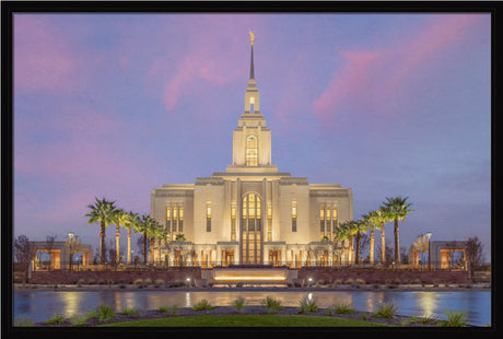 Red Cliffs Utah Temple - Eventide