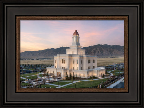 Deseret Peak Temple - Summer Sunset