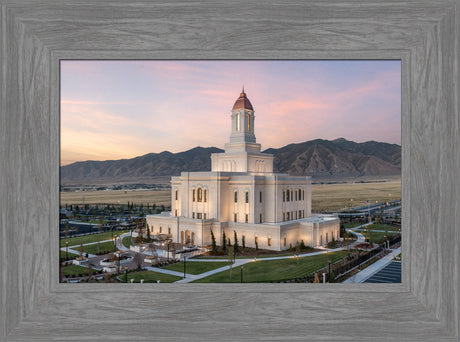 Deseret Peak Temple - Summer Sunset