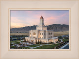 Deseret Peak Temple - Summer Sunset