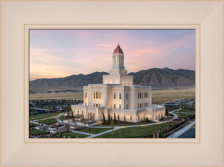 Deseret Peak Temple - Summer Sunset