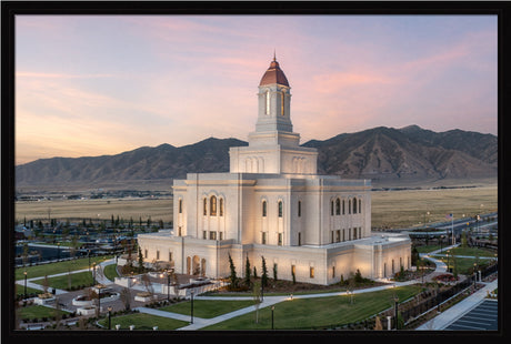 Deseret Peak Temple - Summer Sunset