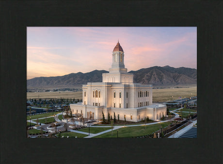Deseret Peak Temple - Summer Sunset