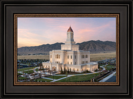 Deseret Peak Temple - Summer Sunset