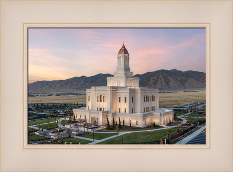 Deseret Peak Temple - Summer Sunset