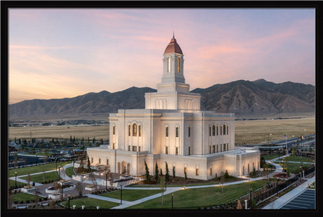 Deseret Peak Temple - Summer Sunset