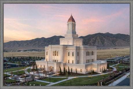 Deseret Peak Temple - Summer Sunset