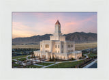 Deseret Peak Temple - Summer Sunset