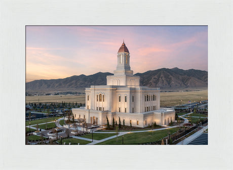 Deseret Peak Temple - Summer Sunset