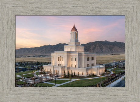 Deseret Peak Temple - Summer Sunset