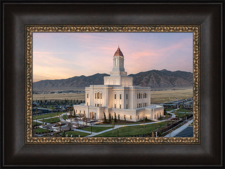 Deseret Peak Temple - Summer Sunset