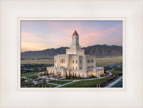 Deseret Peak Temple - Summer Sunset