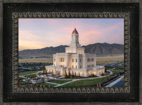 Deseret Peak Temple - Summer Sunset