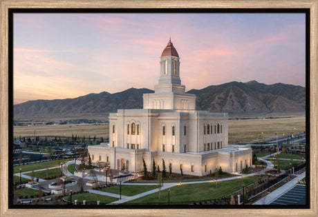 Deseret Peak Temple - Summer Sunset