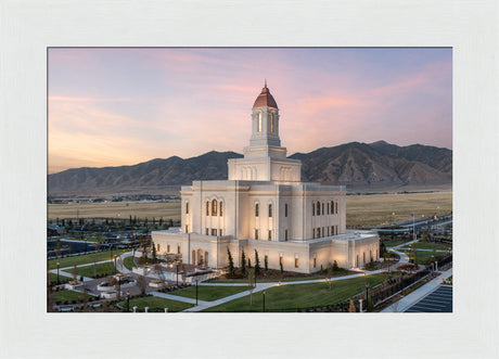 Deseret Peak Temple - Summer Sunset