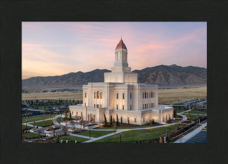 Deseret Peak Temple - Summer Sunset