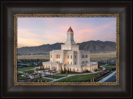 Deseret Peak Temple - Summer Sunset