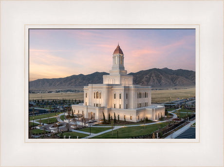 Deseret Peak Temple - Summer Sunset