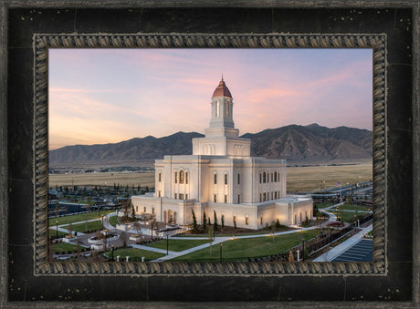 Deseret Peak Temple - Summer Sunset