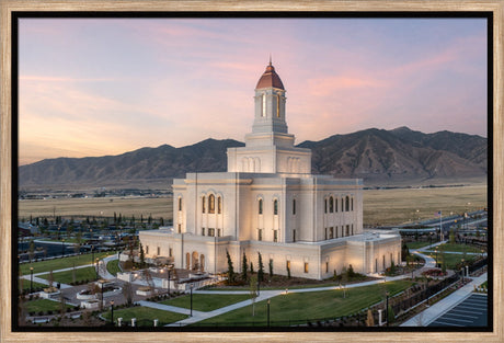 Deseret Peak Temple - Summer Sunset