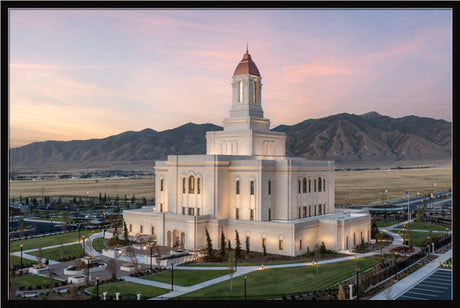 Deseret Peak Temple - Summer Sunset