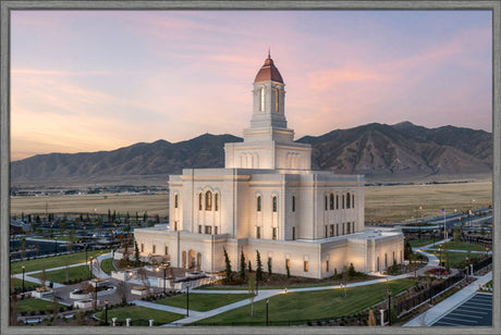 Deseret Peak Temple - Summer Sunset