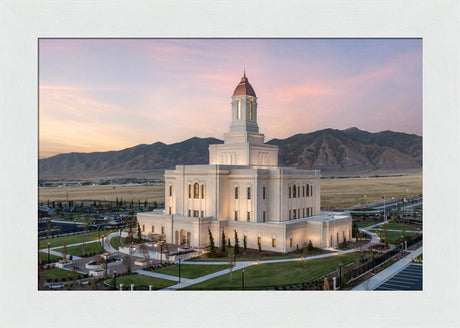 Deseret Peak Temple - Summer Sunset