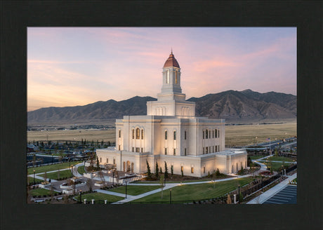 Deseret Peak Temple - Summer Sunset