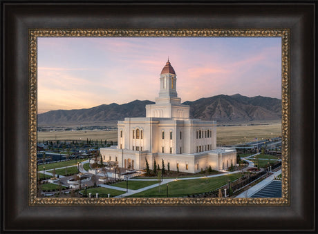 Deseret Peak Temple - Summer Sunset