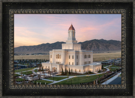 Deseret Peak Temple - Summer Sunset