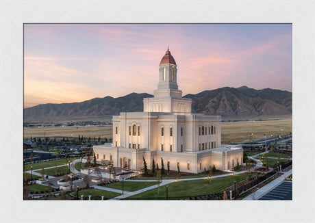 Deseret Peak Temple - Summer Sunset