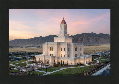 Deseret Peak Temple - Summer Sunset