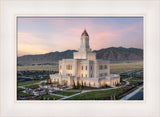 Deseret Peak Temple - Summer Sunset