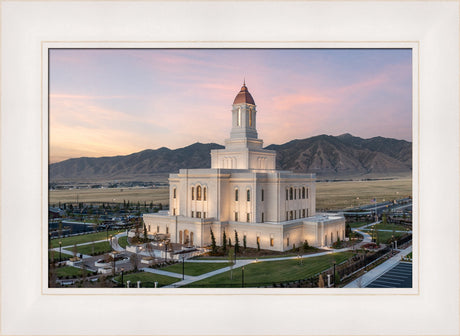 Deseret Peak Temple - Summer Sunset