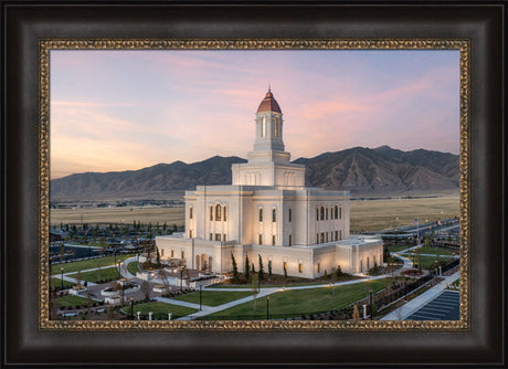 Deseret Peak Temple - Summer Sunset