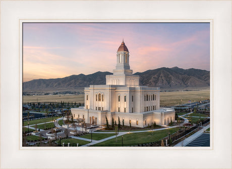 Deseret Peak Temple - Summer Sunset