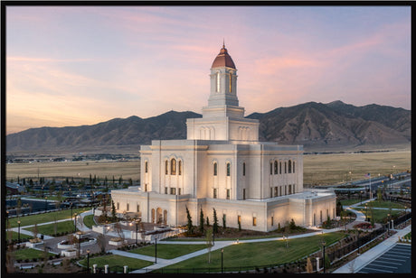 Deseret Peak Temple - Summer Sunset