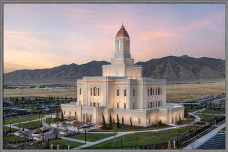 Deseret Peak Temple - Summer Sunset