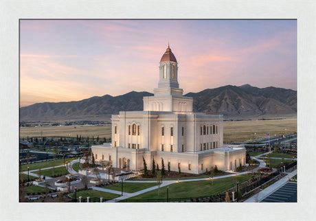 Deseret Peak Temple - Summer Sunset