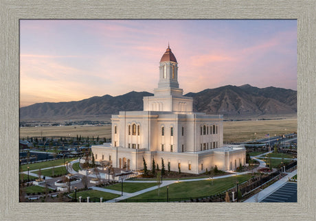 Deseret Peak Temple - Summer Sunset