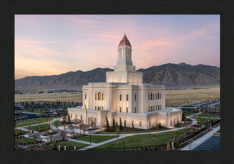 Deseret Peak Temple - Summer Sunset