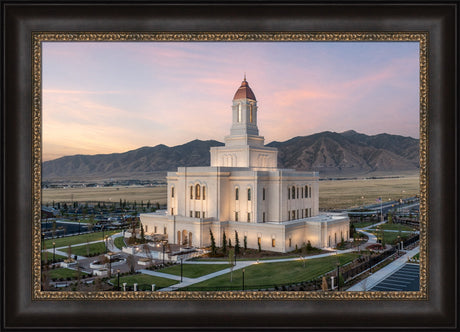 Deseret Peak Temple - Summer Sunset