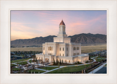Deseret Peak Temple - Summer Sunset
