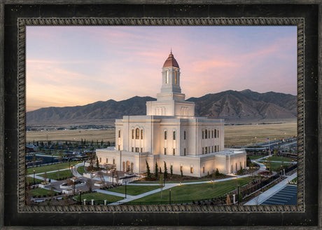 Deseret Peak Temple - Summer Sunset