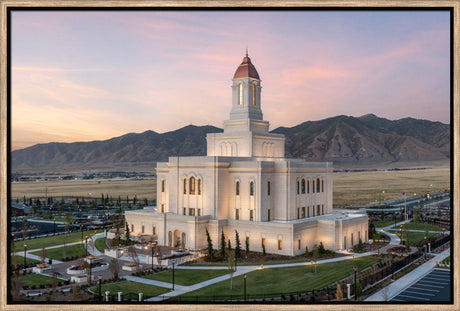 Deseret Peak Temple - Summer Sunset
