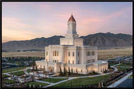 Deseret Peak Temple - Summer Sunset