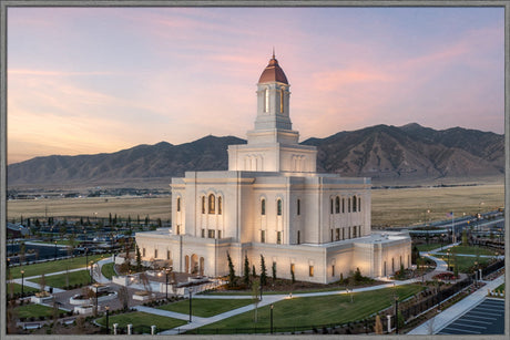 Deseret Peak Temple - Summer Sunset