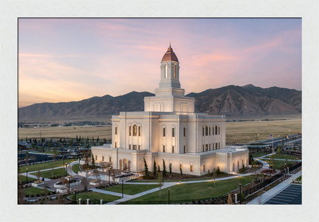 Deseret Peak Temple - Summer Sunset