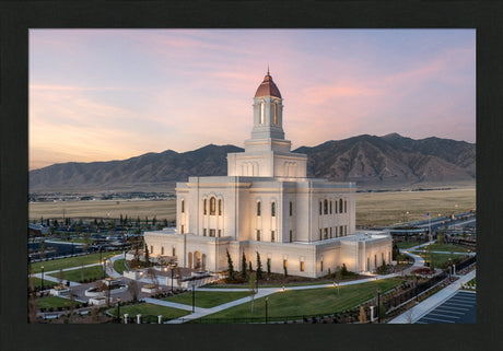 Deseret Peak Temple - Summer Sunset