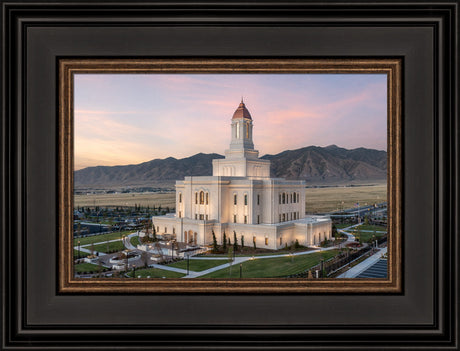 Deseret Peak Temple - Summer Sunset